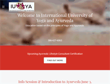 Tablet Screenshot of iu-ya.org